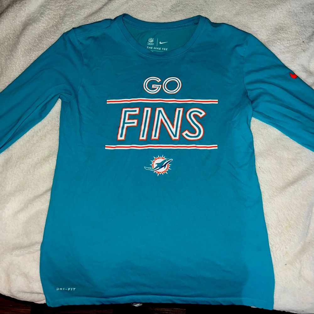 Nike Miami Dolphins Long Sleeve Shirt